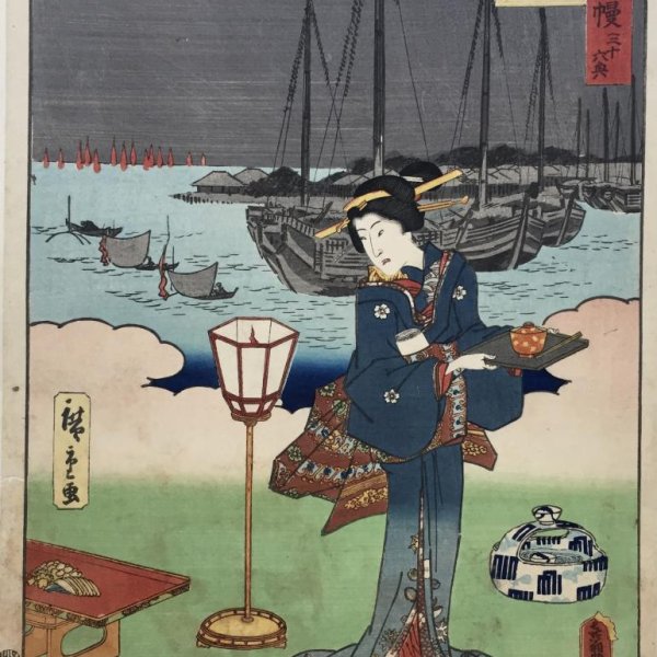 KUNISADA Utagawa, dit TOYOKUNI III et HIROSHIGE II