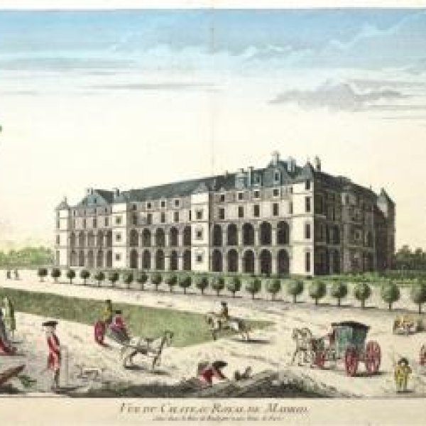 VUE D'OPTIQUE XVIIIe SIECLE