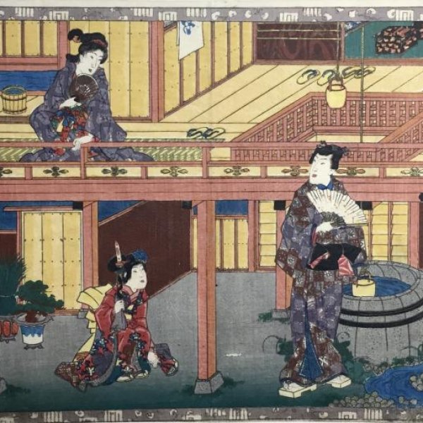 KUNISADA Utagawa, dit TOYOKUNI III