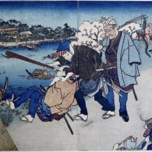 ECOLE JAPONAISE DU XIXE SIECLE