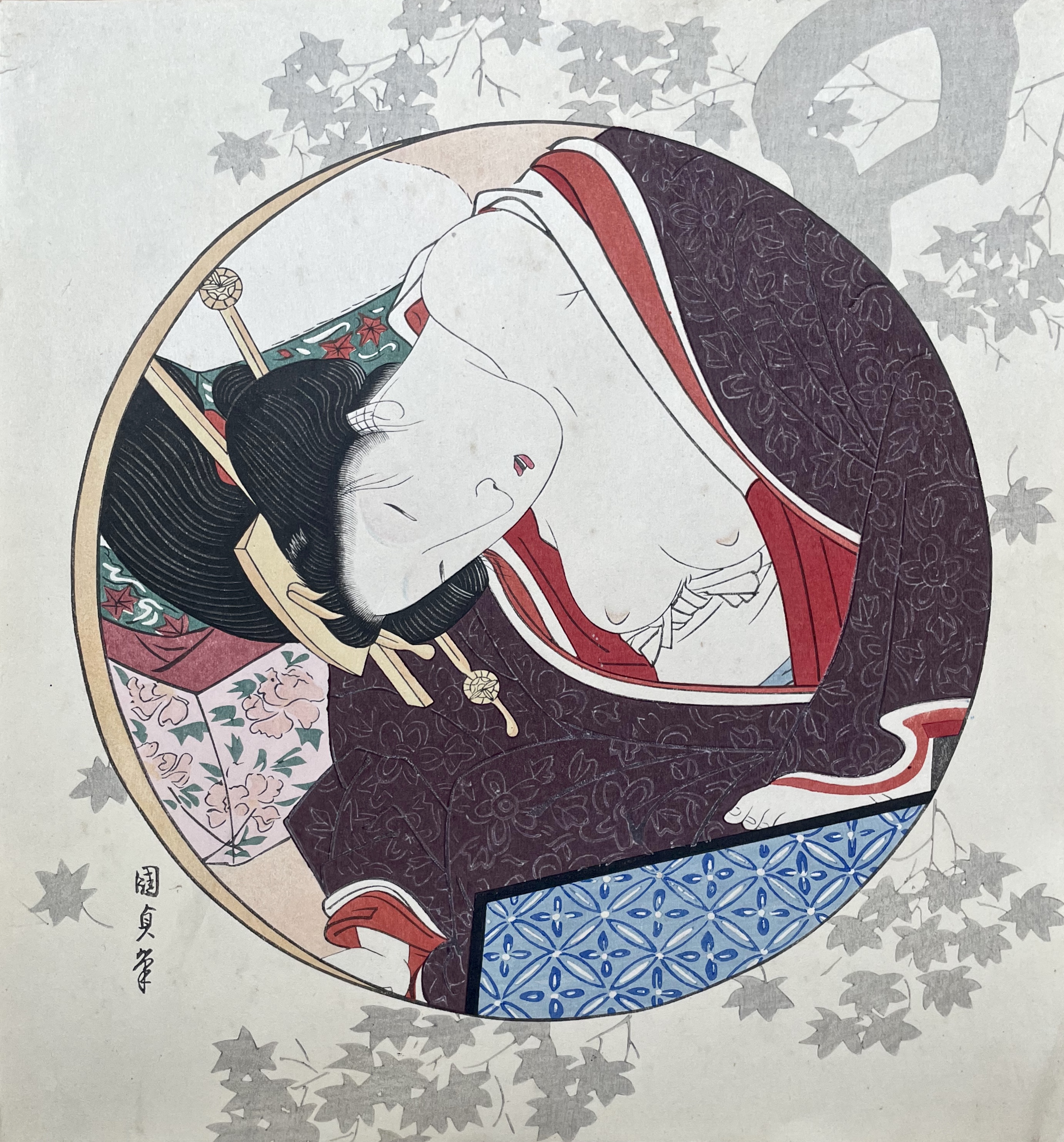 KUNISADA Utagawa, dit TOYOKUNI III (d'aprs)