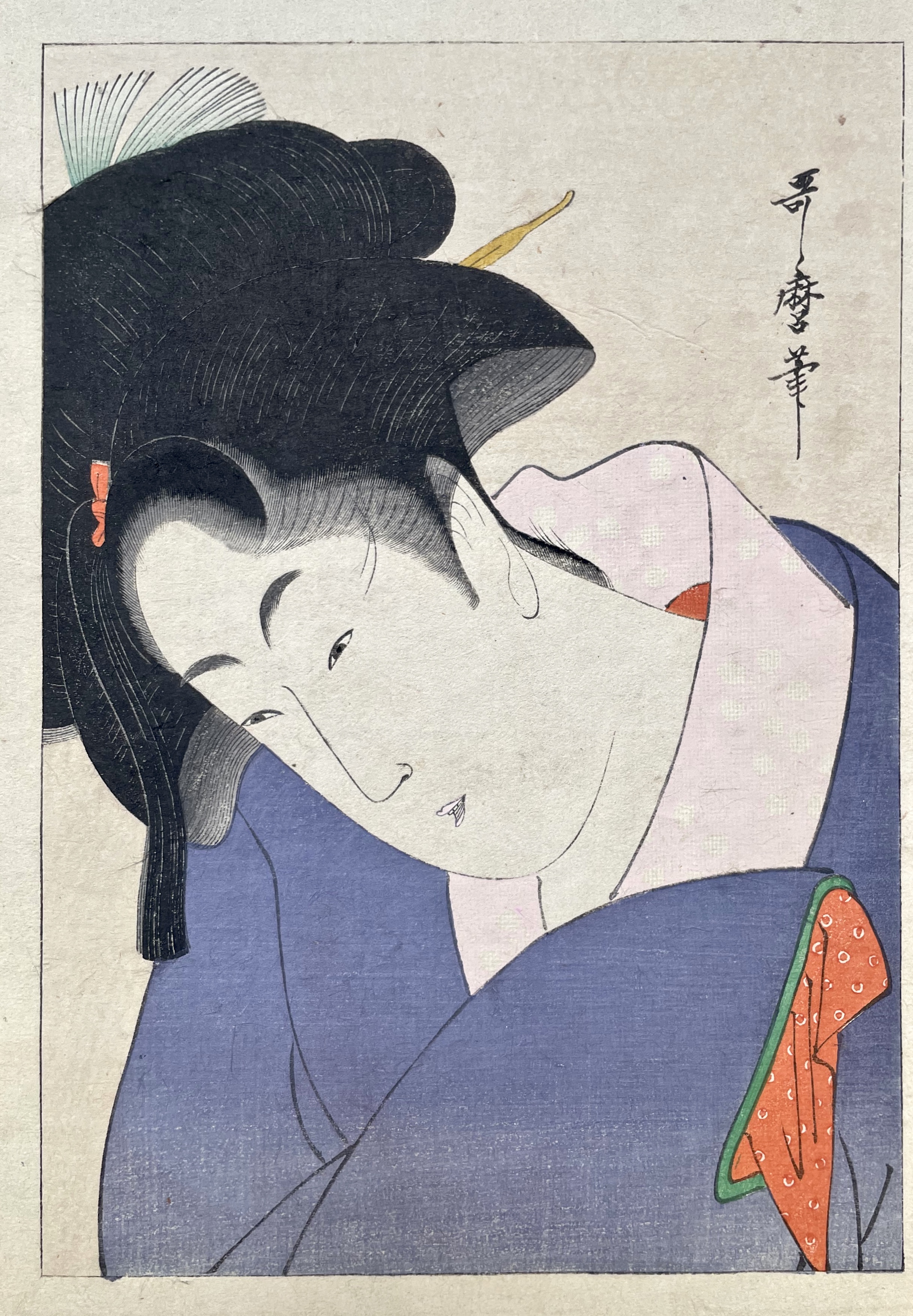 UTAMARO Kitagawa (d'aprs)