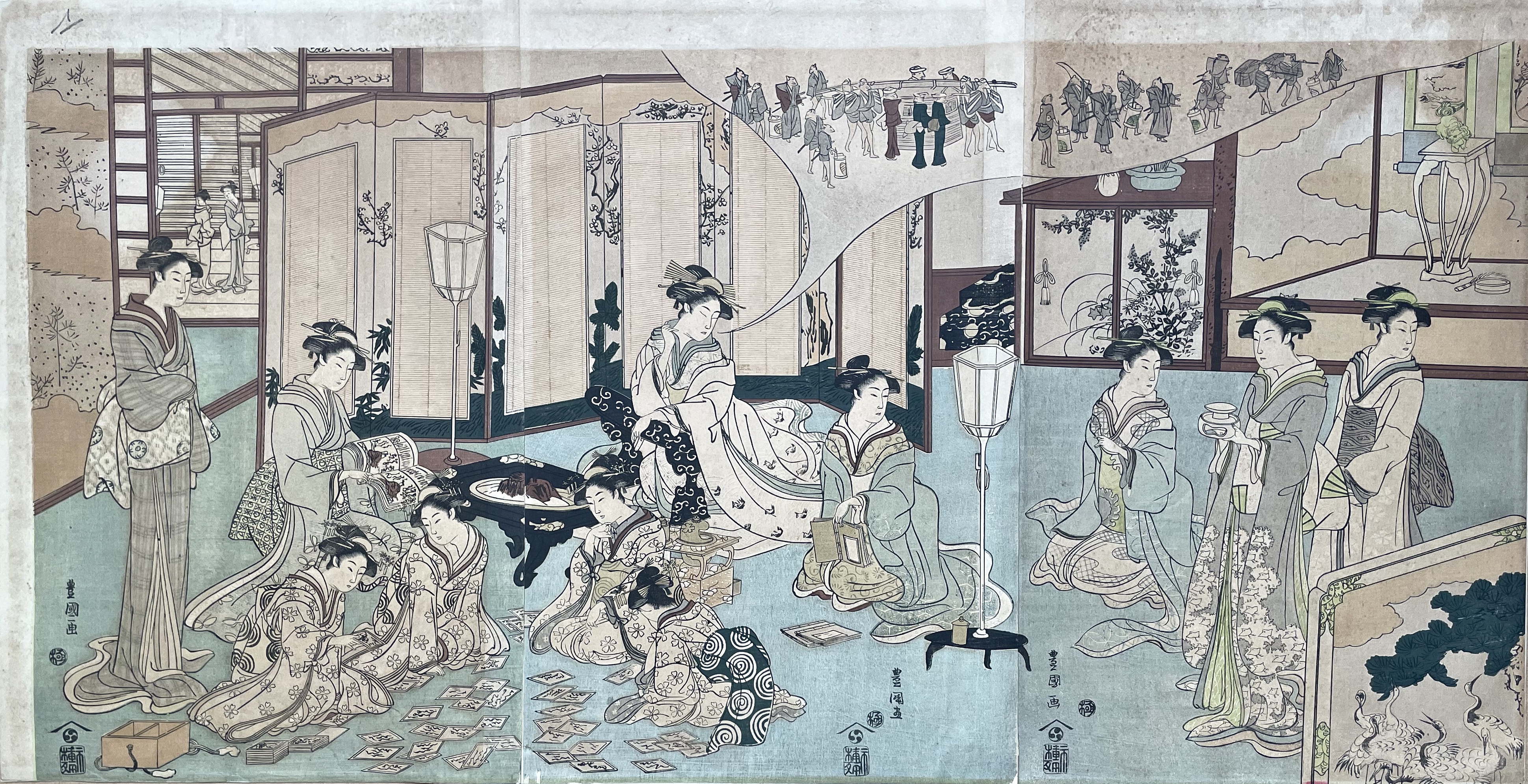 UTAGAWA Toyokuni, called TOYOKUNI I