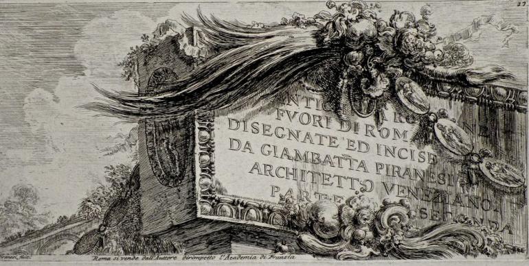 PIRANESI Giovanni Battista (PIRANESE)