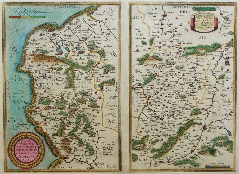 DE NICOLAY Nicolas et SURHON Jean, cartographes