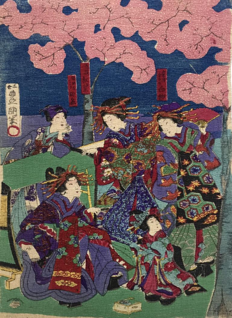 Attribué à KUNISADA Utagawa, dit TOYOKUNI III