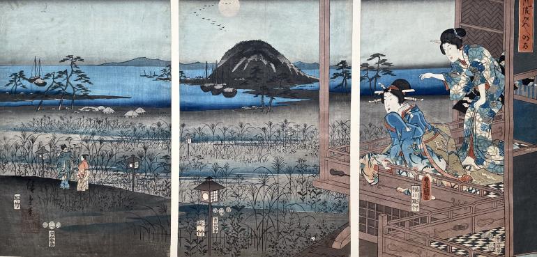 KUNISADA Utagawa, dit TOYOKUNI III and HIROSHIGE I