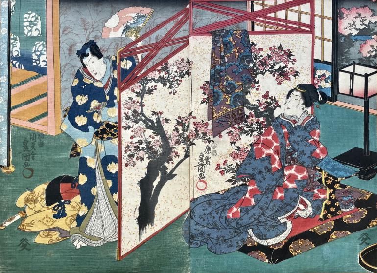 KUNISADA Utagawa, dit TOYOKUNI III