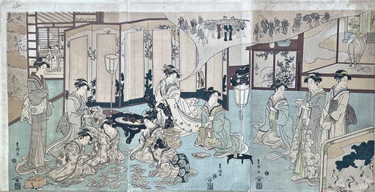 UTAGAWA Toyokuni, dit TOYOKUNI I