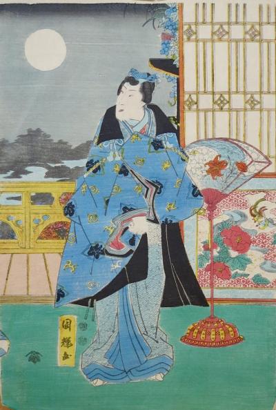 KUNITERU Utagawa I, also known as Sadashige