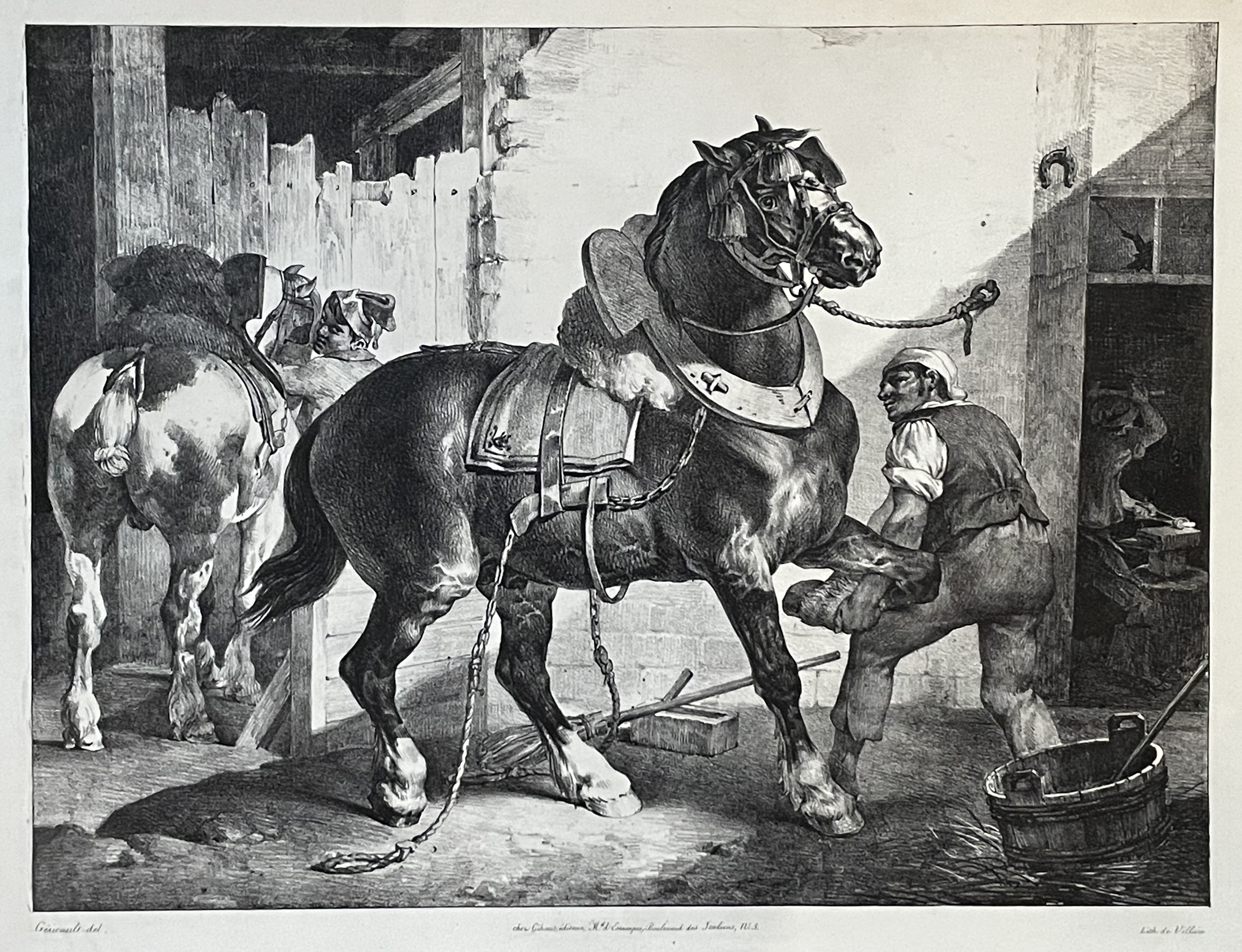 GERICAULT Théodore et COGNIET Léon