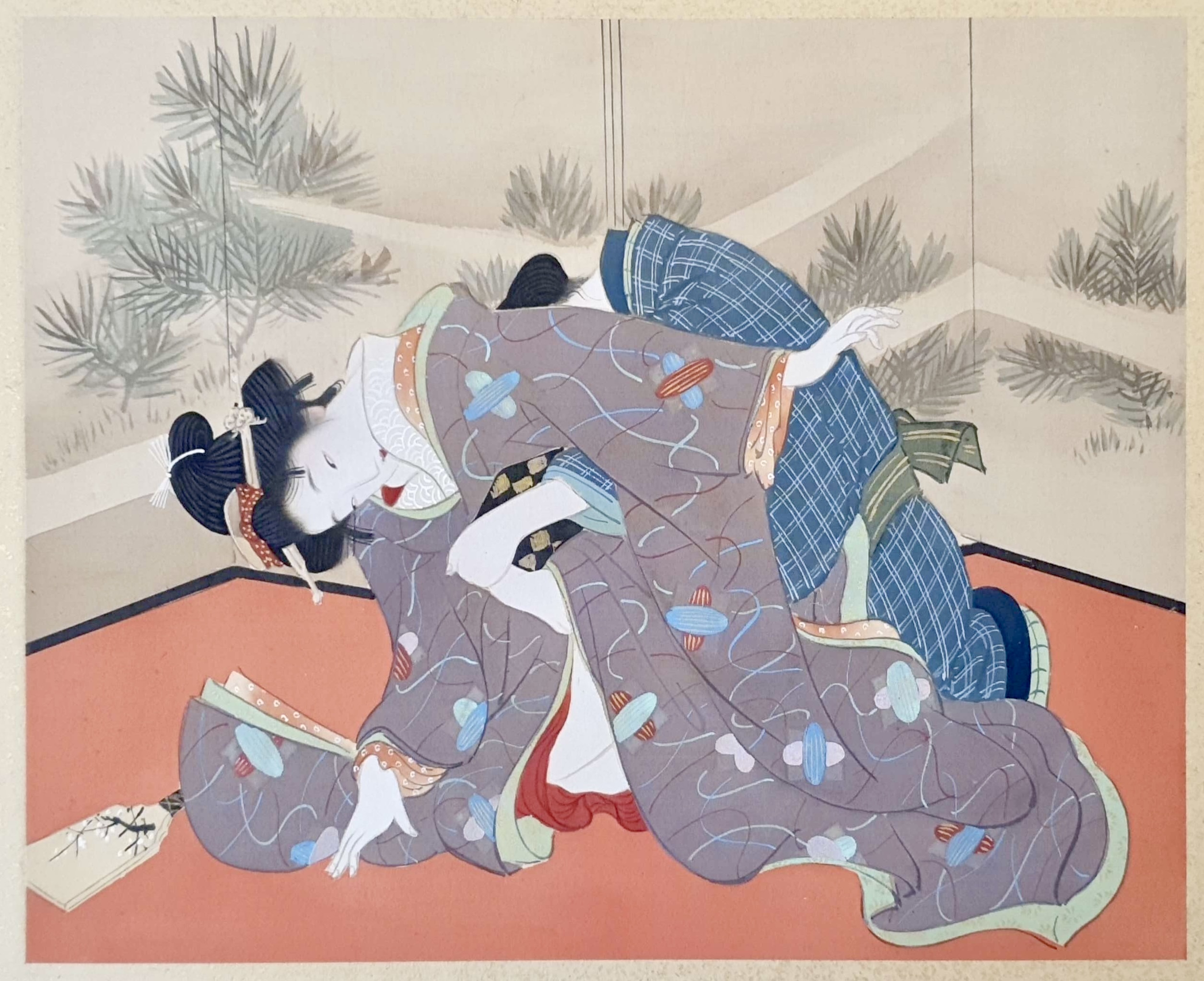 ECOLE JAPONAISE DU XIXE SIÈCLE